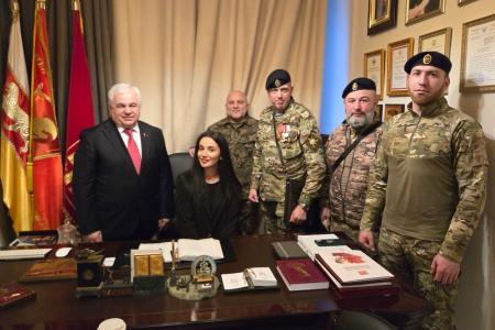 К.К. Тайсаев и А.М. Гибатдинов встретились с детьми участников специальной военной операции