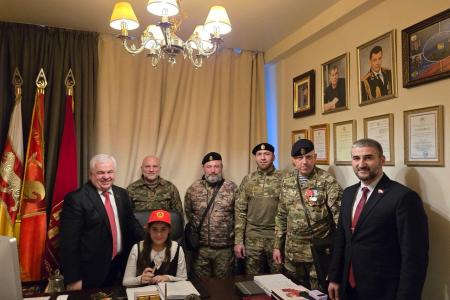 К.К. Тайсаев и А.М. Гибатдинов встретились с детьми участников специальной военной операции