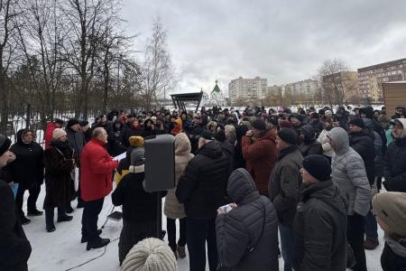 Сергей Обухов про протестующую предновогоднюю Москву. Массовая встреча с избирателями в Косино