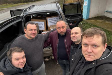 Рязанские коммунисты доставили гуманитарную помощь в Лисичанск