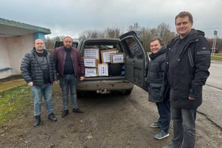 Рязанские коммунисты доставили гуманитарную помощь в Лисичанск