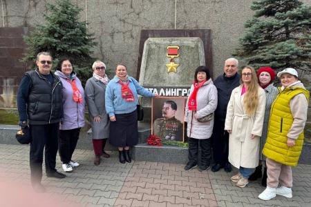 В Севастополе отметили 146-ю годовщину со Дня рождения И.В. Сталина
