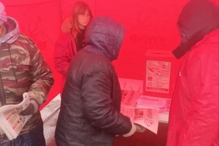 Красные в городе. В Пензе продолжается масштабная кампания по проведению Народного референдума КПРФ