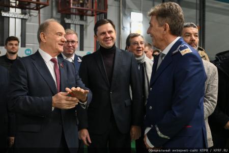 Г.А. Зюганов принял участие в открытии тематического поезда, посвященного Орловской области