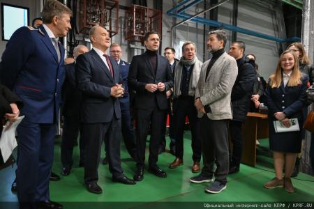 Г.А. Зюганов принял участие в открытии тематического поезда, посвященного Орловской области