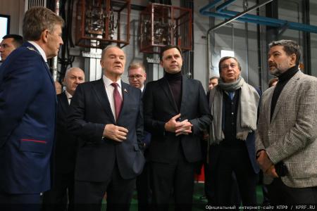 Г.А. Зюганов принял участие в открытии тематического поезда, посвященного Орловской области
