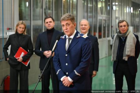 Г.А. Зюганов принял участие в открытии тематического поезда, посвященного Орловской области