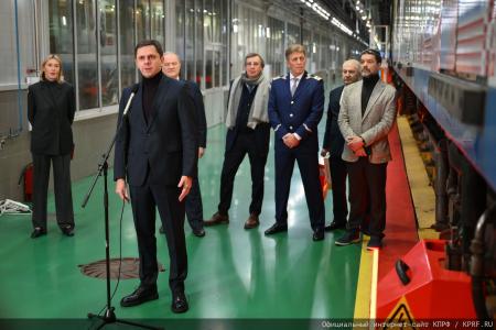 Г.А. Зюганов принял участие в открытии тематического поезда, посвященного Орловской области