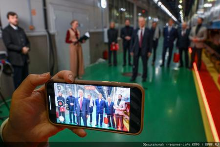 Г.А. Зюганов принял участие в открытии тематического поезда, посвященного Орловской области