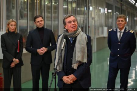 Г.А. Зюганов принял участие в открытии тематического поезда, посвященного Орловской области