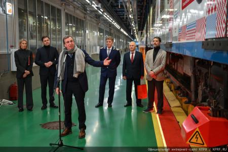 Г.А. Зюганов принял участие в открытии тематического поезда, посвященного Орловской области