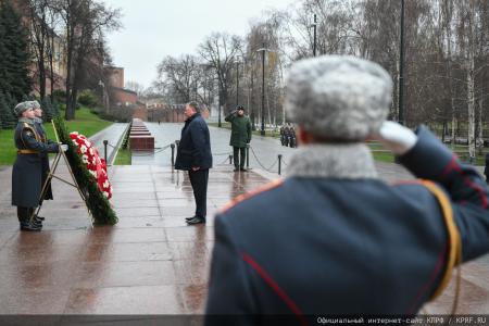 Коммунисты отметили годовщину начала контрнаступления советских войск под Москвой