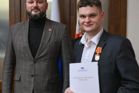 В Госдуме спортсменам вручили благодарственные письма и памятные награды от КПРФ