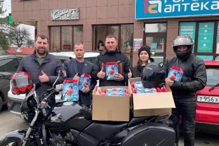 Новогодние подарки детям Донбасса от Кочубеевского округа Ставрополья