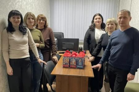 Новогодние подарки детям Донбасса от Кочубеевского округа Ставрополья