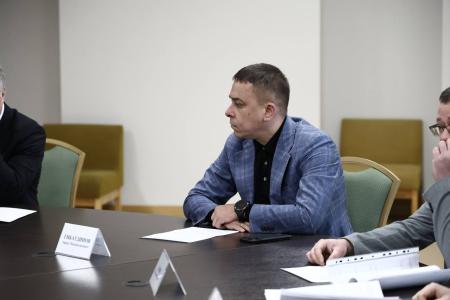 Ульяновск. Айрат Гибатдинов и Алексей Русских провели осмотр хода ремонтно-реставрационных работ в Ленинском Мемориале