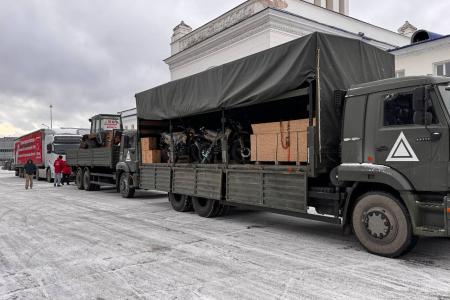 КПРФ направила в зону Специальной военной операции 147-ой — Сталинский гуманитарный конвой