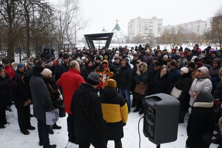 Москва. Жители Новокосино против платных парковок!