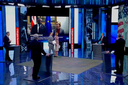 Дмитрий Новиков на Первом канале о цинизме европейских элит и том, что происходит с беглыми диктаторами