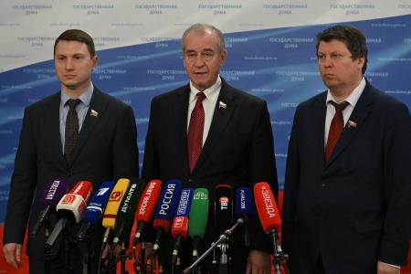 Выступление С.Г. Левченко, А.В. Прокофьева и М.Н. Матвеева в Госдуме 3 декабря 2025 года