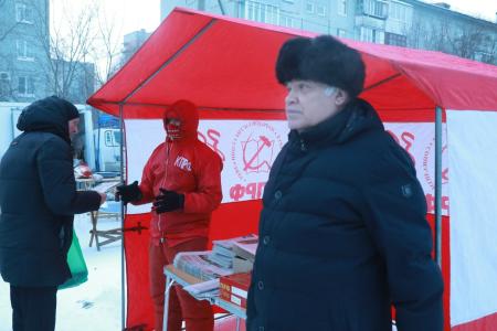 Омск встречает Правду