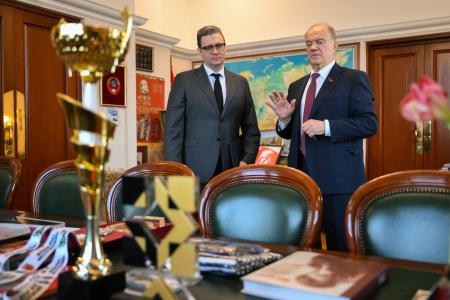 Состоялась встреча Председателя КПРФ Г.А. Зюганова с губернатором Вологодской области Г.Ю. Филимоновым