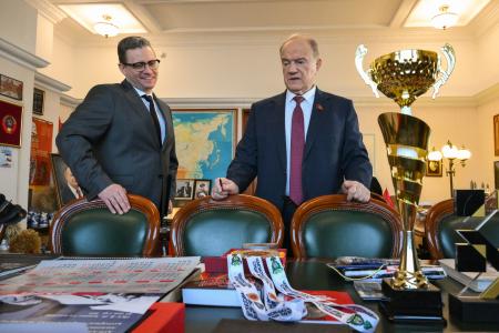 Состоялась встреча Председателя КПРФ Г.А. Зюганова с губернатором Вологодской области Г.Ю. Филимоновым