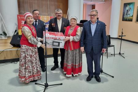 Руководитель фракции КПРФ в Мособлдуме Александр Наумов встретился с ветеранами городского округа Кашира