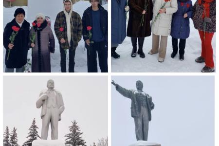 Тульские коммунисты почтили память В.И. Ленина