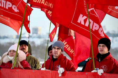 Нижегородские коммунисты почтили память Владимира Ильича Ленина