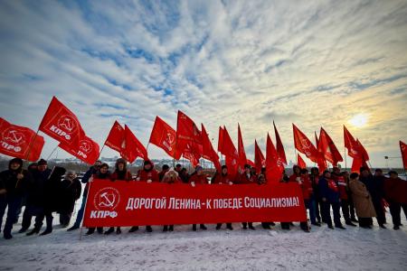 Нижегородские коммунисты почтили память Владимира Ильича Ленина