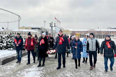 Тульские коммунисты почтили память В.И. Ленина