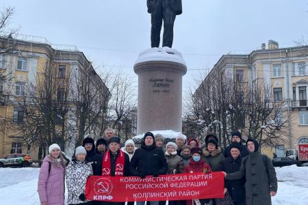 Коммунисты Города трех революций провели акции о В.И. Ленине