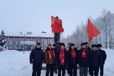 Дань памяти В.И. Ленину отдали в Республике Марий Эл