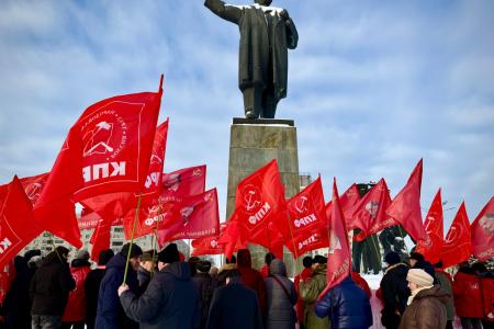 Нижегородские коммунисты почтили память Владимира Ильича Ленина