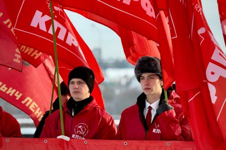 Нижегородские коммунисты почтили память Владимира Ильича Ленина