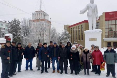 Тульские коммунисты почтили память В.И. Ленина