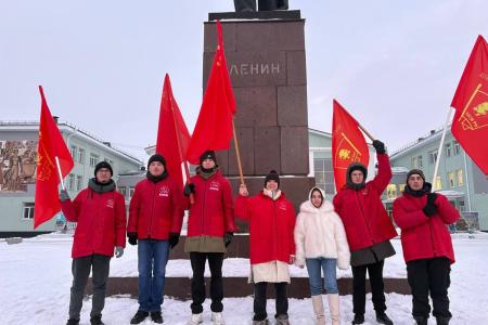 В Алтайском крае прошли памятные акции, посвященные В.И. Ленину