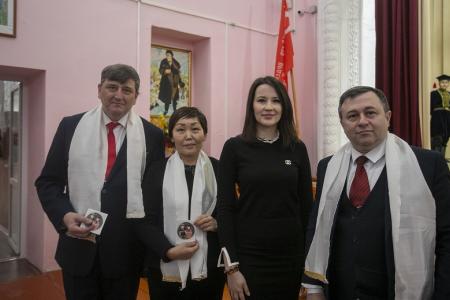 Калмыкия. В Городовиковске коммунисты провели тожественное мероприятие по случаю 83-й годовщины освобождения города от немецко-фашистских захватчиков