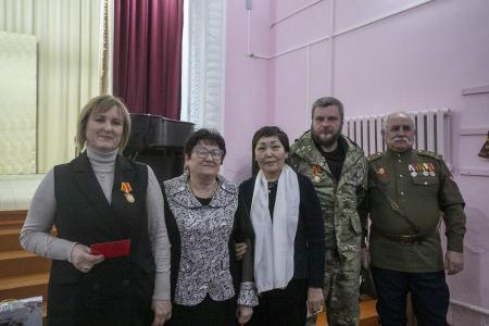 Калмыкия. В Городовиковске коммунисты провели тожественное мероприятие по случаю 83-й годовщины освобождения города от немецко-фашистских захватчиков