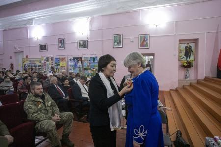 Калмыкия. В Городовиковске коммунисты провели тожественное мероприятие по случаю 83-й годовщины освобождения города от немецко-фашистских захватчиков