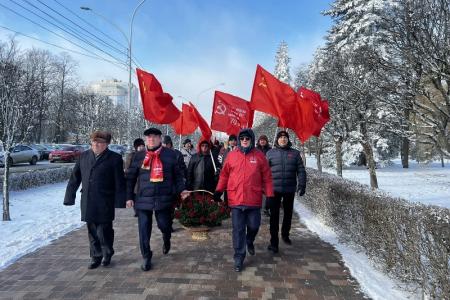 Акция памяти прошла на площади В.И. Ленина в Ставрополе