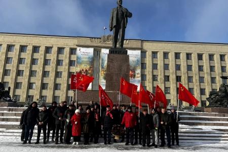 Акция памяти прошла на площади В.И. Ленина в Ставрополе