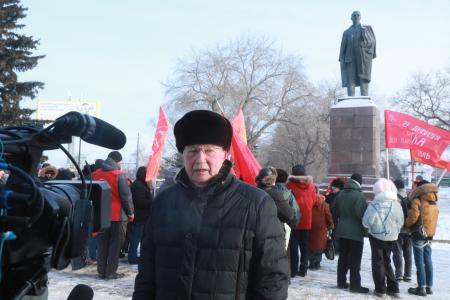Омичи почтили память В.И. Ленина