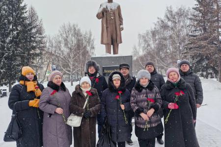 Памятные мероприятия в Кузбассе в память В.И. Ленина