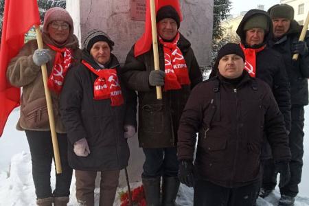 Памятные мероприятия в Кузбассе в память В.И. Ленина