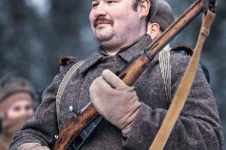 ВИК «Левый берег» вместе с Нижегородским отделением КПРФ организовал военно-историческую реконструкцию «Партизанская война»