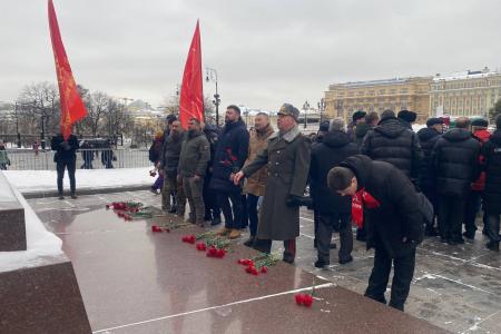В День памяти В.И. Ленина: КПРФ чествует героев Донбасса