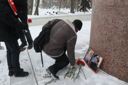 Пенза. Антифашистская акция в память о погибших товарищах