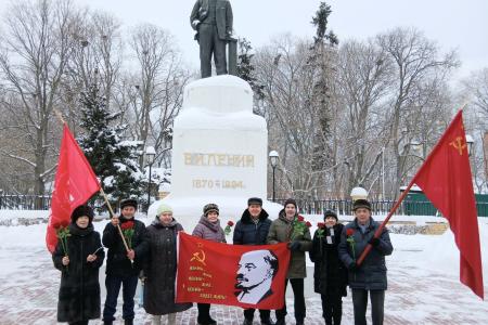 Коммунисты Пензенской области почтили память В. И. Ленина